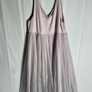 Elegant Lavender Sleeveless Ballgown Dress Torrid 26